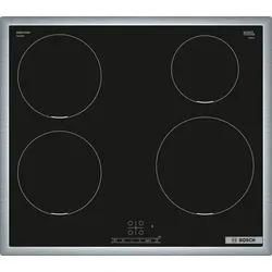 Bosch Induktions-Kochfeld "Pie645bb5e", Schwarz, B:58,3Cm H:5,5Cm T:51,3Cm, Kochfelder