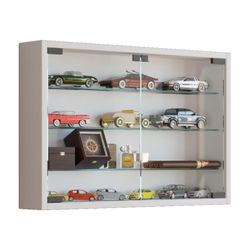 Ebuy24 Weiß Hängevitrine Wandvitrine Glas Mandosa M - Image 9