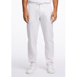 Lindbergh Herren Leinenhose Regular Fit Weiß XL - Bild 3