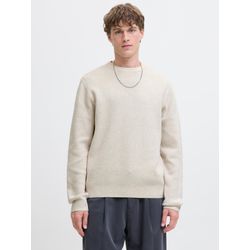VAN GRAAF Jack & Jones Herren Sand Strickpullover Baumwolle Beige, Extra Groß - Bild 12