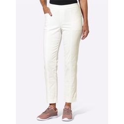 Weiß Schlupfjeans - Bild 3