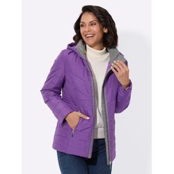 Lila Steppjacke - Bild 4