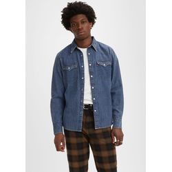 Levis Herren Blau Levi's Barstow Westernhemd, Klein - Image 10