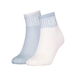 VAN GRAAF Calvin Klein Jeans Damen Weiß Socken Jersey Mehrfarbig, Größe 35-38 - Bild 5