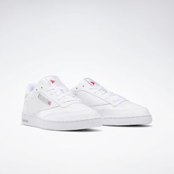Reebok Classic Herren Weiß/Grau Sneaker "Club C 85", Gr. 43, (, Sheer, Grau), Leder, Schuhe Sneaker - Image 4