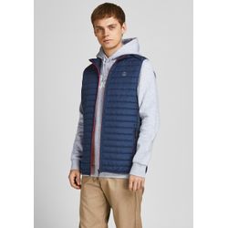 Jack & Jones Herren Blau Weste Multi Bodywarmer Collar Noos - Bild 4