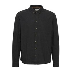 VAN GRAAF Blend Herren Schwarz Langarmhemd Regular Fit Baumwolle Klein - Bild 4