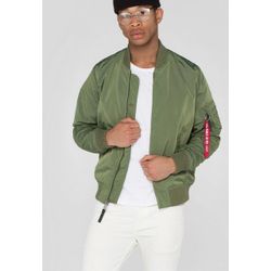 Alpha Industries Herren Grün Bomberjacke "Ma-1 Tt", Gr. Xl, (Sage ), Web, Obermaterial: 100% Nylon. Futter: 100% Nylon, Unifarben, Schmal Norm... - Bild 4