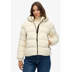 Superdry Damen Weiß Für W5011996a E Sports Steppjacke (M), Lässig, Polyester - Bild 6