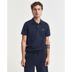Gant Herren Evening Blau Classic Regular Fit Poloshirt (4Xl) - Bild 10