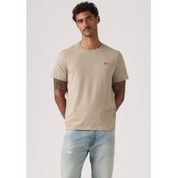 Levi's Herren Beige T-Shirt "T-Shirt Original Housemark Tee 1Er Pack", Gr. L, Braun (Khaki), Obermaterial: 100% Baumwolle Co., Shirts T-Shirt - Bild 7