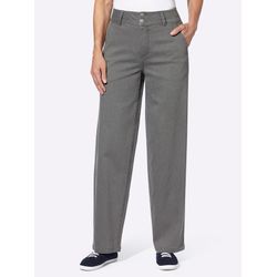 Sheego Damen Stone-Grey-Denim Jeans - Bild 4