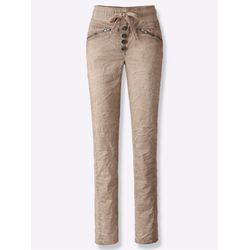 Beige Schlupfhose - Bild 3