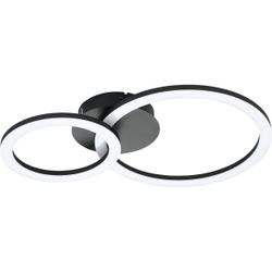 Eglo Schwarz Deckenleuchte, Parrapos-Z – – Ca.30x7x44,5Cm - Bild 7
