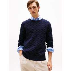 Tommy Hilfiger Flag Logo Cable Knitted Sweater - Bild 10