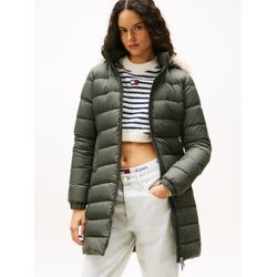 VAN GRAAF Tommy Jeans Damen Oliv Daunenmantel Grün, Extra Klein - Bild 5