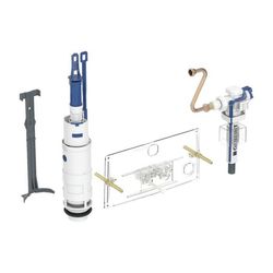 Geberit Umbauset 240835005 Baujahr 1978-87, Für Modell 10.400/10.800, Für 2-Mengen-Spülungen