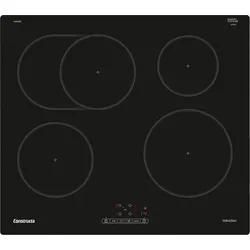 Constructa Induktions-Kochfeld, Schwarz, Kochfelder