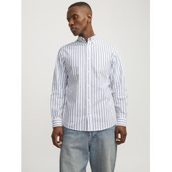 Jack&Jones - Joroxford Shirt Ls Noos Ensign Blue - Gr. - Xl - Bild 5