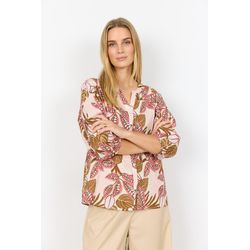 VAN GRAAF Soyaconcept® Damen Rosa Tunikabluse Baumwolle Mehrfarbig, Groß - Bild 3