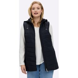 Sheego Damen Tiefblau Steppweste von Baur - Bild 6