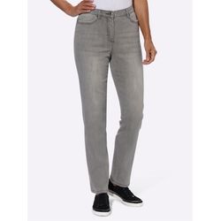 Sheego Damen Grey-Denim 5-Pocket-Jeans - Bild 4