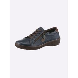 Jeansblau Schnürschuh - Bild 4