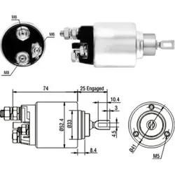 Meat & Doria Magnetschalter, Starter 46129 Für Fiat Lancia Suzuki