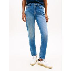 Tommy Jeans Damen Denim Medium Slim-Fit-Jeans "Mr Slim" Mid Rise 5-Pocket-Style erhältlich in Größe von Baur - Bild 4