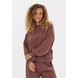 Nou Damen Braun Sweatshirt Vacay, Größe 36 In - Bild 4