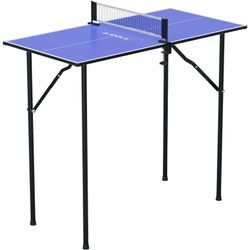 Joola Blau Mini-Tischtennisplatte "Mini" Das Netz Ist Im Lieferumfang Enthalten von Baur - Image 5