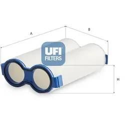 Ufi Luftfilter 27Tub01 Filtereinsatz 68Mm Für Fiat