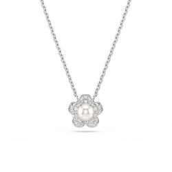Swarovski Damen Silberfarben Halskette Flower 5755817 - Bild 8