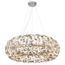Globo Lighting Luster   ¦ silber ¦ Maße (cm): H: 150  Ø: 80.0 Lampen & Leuchten > Hängeleuchten - Sconto - Image 3