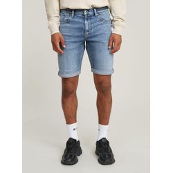 G-Star Raw Herren Blau Shorts G-Star "Mosa Shorts", Gr. 26, (Faded Sea Point ), Obermaterial: 94% Baumwolle, 5% Elastomultiester, 1% Elasthan, Hosen Shorts - Bild 5