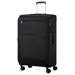 Samsonite Schwarz Weichgepäck-Trolley "Urbify Verschiedene Größen" 107 L 4 Rollen Aus Recycle-Polyester Mit Kreuzspanngurt Mit Fronttasche von Baur - Bild 3