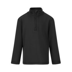 Zigzag Jungen Schwarz Fleeceshirt "Irwin" Mit Angenehmer Passform Kinder erhältlich in Größe 104/110/116/128/140/152/164/92/98 von Baur - Bild 3
