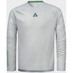 Schöffel Men's Funktionsshirt "Longsleeve Style Koitere ", Herren, Gr. 54, 9000, Grau, Oberstoff: 100% Polyester, Rundhals, Shirts Funktionsshirt