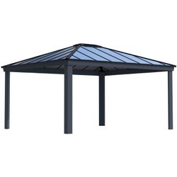 Norma   Gartenpavillon Dallas 4.3x4.8  anthrazit,  Pavillons von Canopia By Palram - Image 4