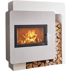 Haas + Sohn Perl Schwarz Kaminbausätze "Arlberg Mit Komfort Iv =" Set von Baur - Image 4