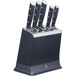 Tefal Blau Eversharp Pro 5-Teiliges Messer-Set Mit Selbstschärfendem Messerblock, Messerblock, - Image 6