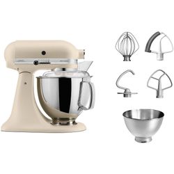 Kitchenaid Artisan Küchenmaschine 4.8L Fresh Linen + 1 Zubehör Gratis* - Image 10