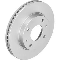 F.BECKER Bremsscheibe 10211799 belüftet 257mm 24mm für HYUNDAI
