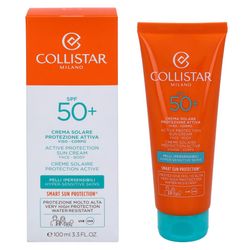 Collistar Cream Aktive Schutz Sonnencreme Gesicht Körper Spf 50+ 100Ml