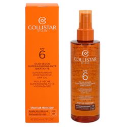 Collistar Supertanning Moisturizing Dry Oil Spf6 200Ml.