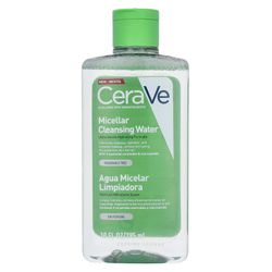 Cerave Micellar Cleansing Water.