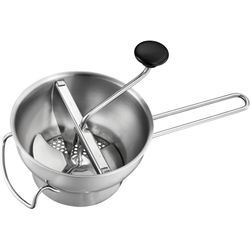 Gefu Küchenboss Braun Passiergerät Flotte – Silberfarben – Ca.21x12x40cm - Image 13