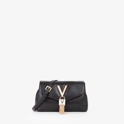 Valentino Handbags Damen Schwarz Umhängetasche Valentino Bags "Flap Bag Stella", Gr. B/H/T: 23Cm X 15,5Cm X 8Cm, Lederimitat, Taschen Umhängetasche, Schultert... - Bild 4