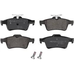 Meyle Bremsbelagsatz, Scheibenbremse 0252413716 Hinterachse Für Citroën Ford Vaughall Saab Cadillac Gm Jaguar Renault