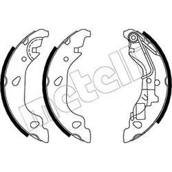 Metelli Bremsbackensatz 530080Y Für Fiat
